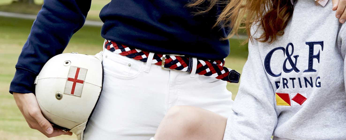 woven polo belt