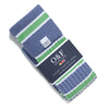 blue white and green luxury socks