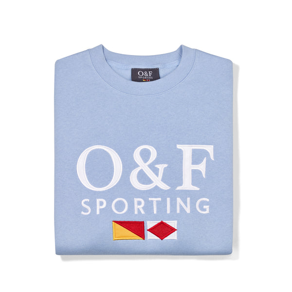 sky blue classic sweatshirt